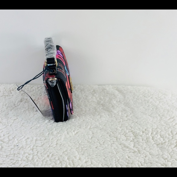 Dooney Bourke Flowers  DB Graffiti Mimi Crossbody - Picture 4 of 8